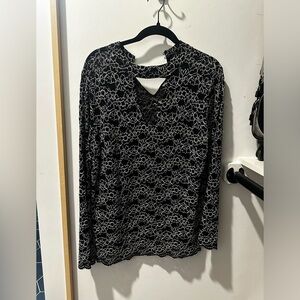 Roz&Ali flowy blouse